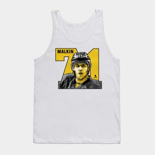 Evgeni Malkin Pittsburgh Number Tank Top